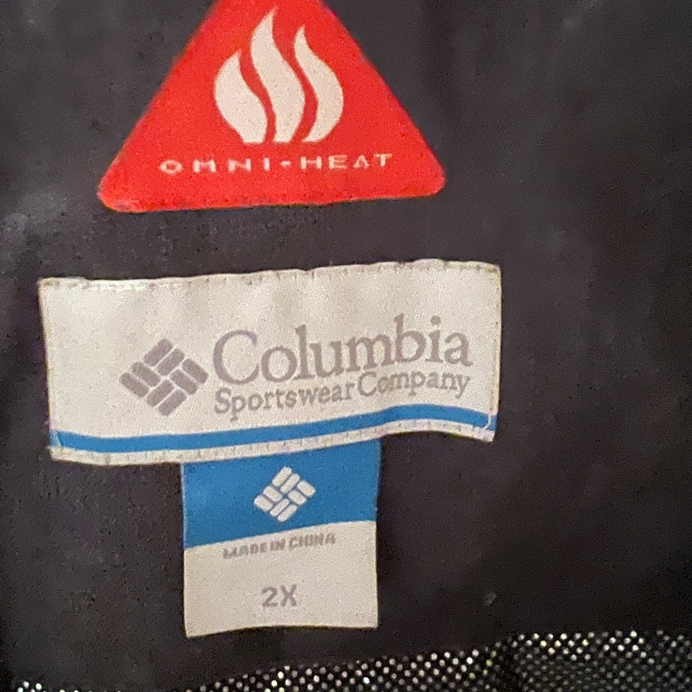 COPY - Sz 2x THICK warm Omni heat Columbia coat! Gently used.